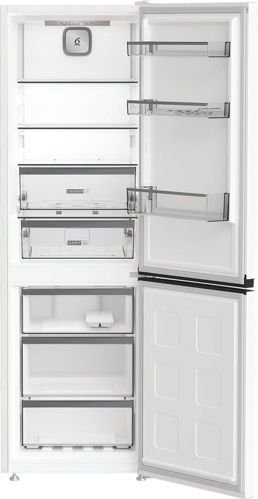 Whirlpool Šaldytuvas | WHK 25364 W4E | Energy efficiency class E | Free standing | Combi | Height 186.5 cm | No Frost system | Šaldytuvas net capacity 210 L | Šaldiklis net capacity 106 L | 37 dB | Baltas