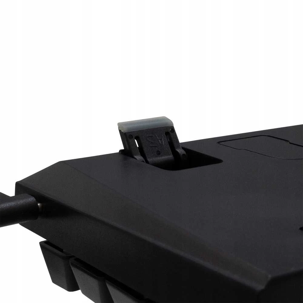 White Shark Klaviatūra žaidimams Baltas Shark Wakizashi Raudona su laidu mechaninė su pašvietimu szaro-juoda