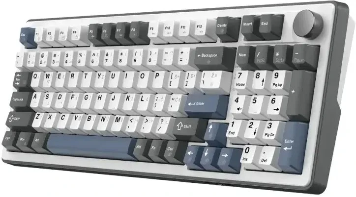 White Shark Klaviatūra žaidimams Baltas Shark Excalibur balta KTT Wine Raudona RGB Hot-Swap