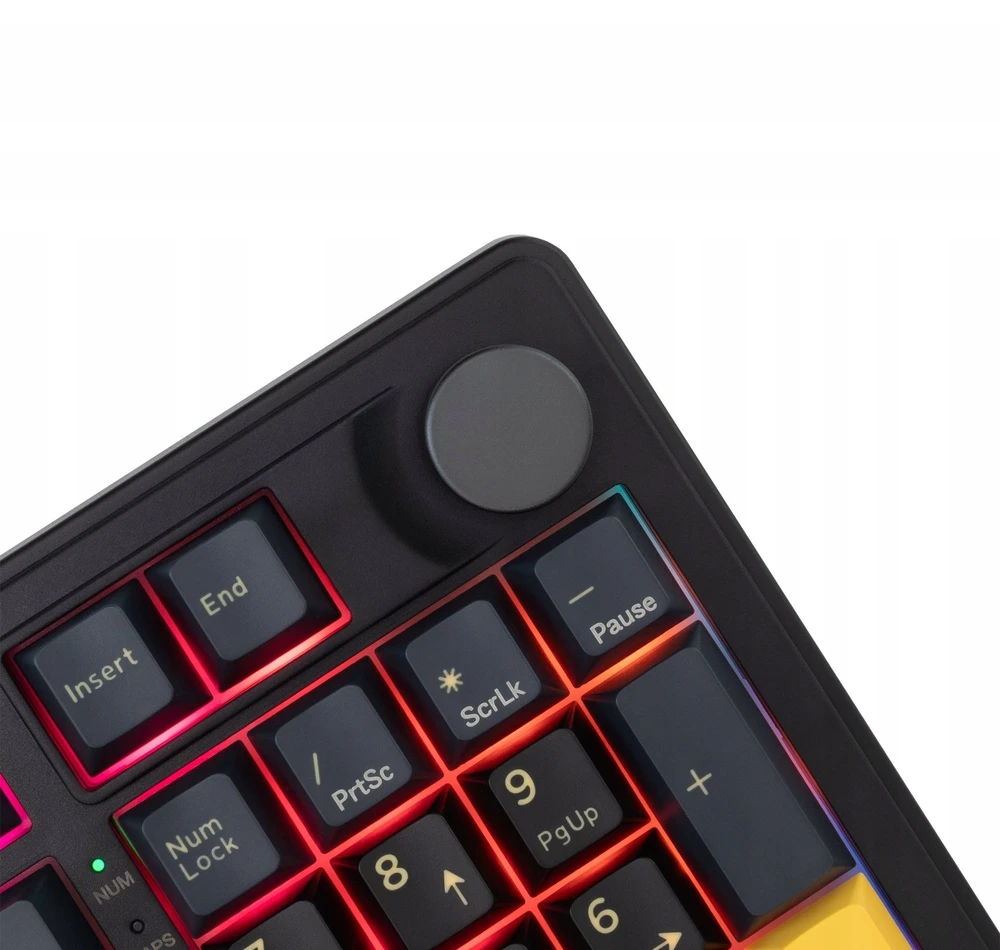 White Shark Klaviatūra žaidimams Baltas Shark Excalibur juoda KTT Wine Raudona RGB Hot-Swap