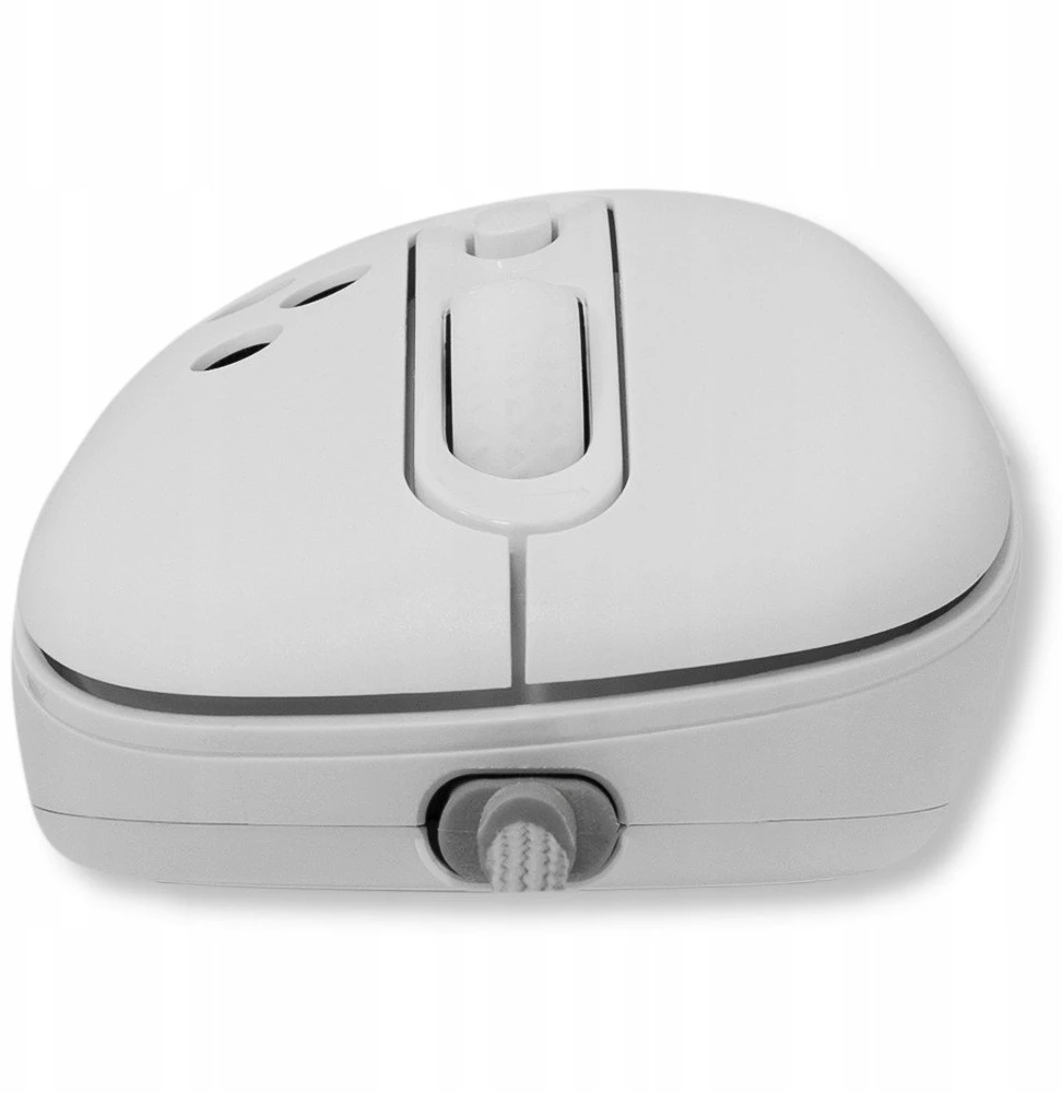 Pelė White Shark Baltas Shark Baltas Shark GM-5013 Azrael baltos spalvos