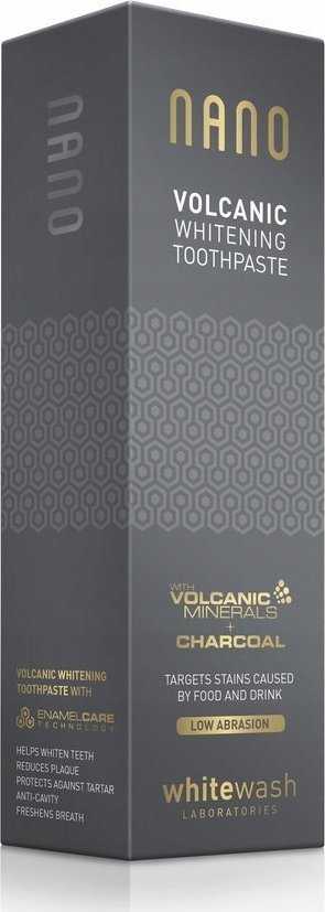 Whitewash WHITEWASH NANO PASTA CAHRCOAL 75ML