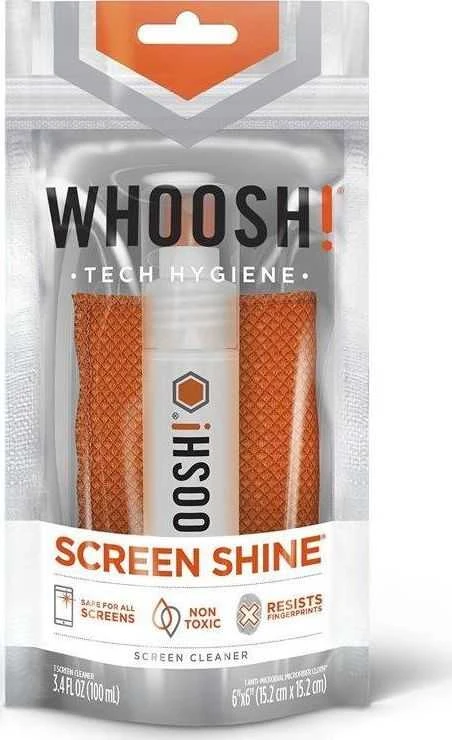 Valiklis Whoosh GO Screen valymo purškiklis 100ml + šluostė (1FG100XLENFR)
