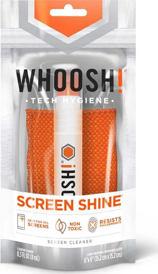 Valiklis „Whoosh!“ kišeninis ekrano blizgiklis, 8 ml