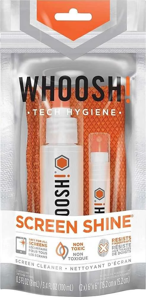 Whoosh „Švilpimas!“ 100 ml „Screen Shine Duo XL“ blizgis