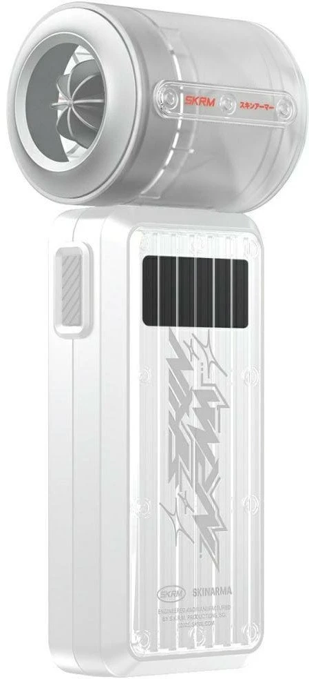 Rankinis ventiliatorius Skinarma Gyro 4000 mAh baltos spalvos