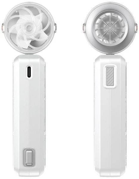 Rankinis ventiliatorius Skinarma Gyro 4000 mAh baltos spalvos