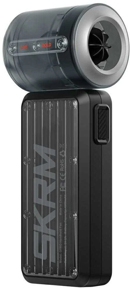 Rankinis ventiliatorius Skinarma Gyro 4000 mAh juodos spalvos