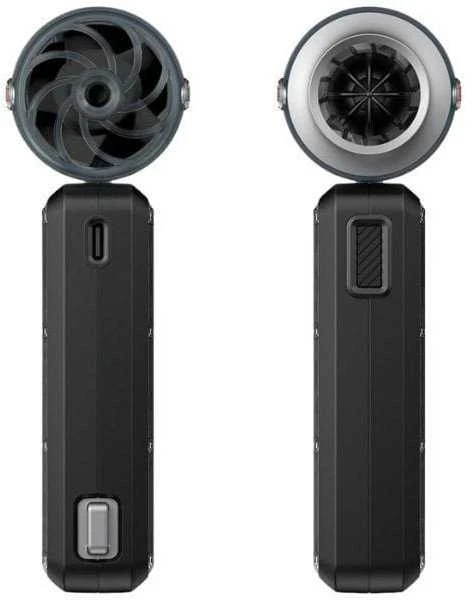 Rankinis ventiliatorius Skinarma Gyro 4000 mAh juodos spalvos