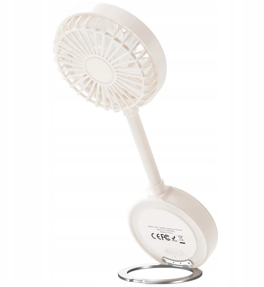 Rankinis ventiliatorius USAMS LiFE LU02 juodos spalvos