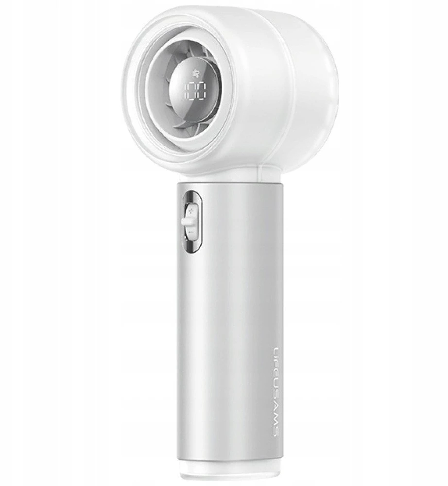 Rankinis ventiliatorius USAMS LiFE LU03 baltos spalvos