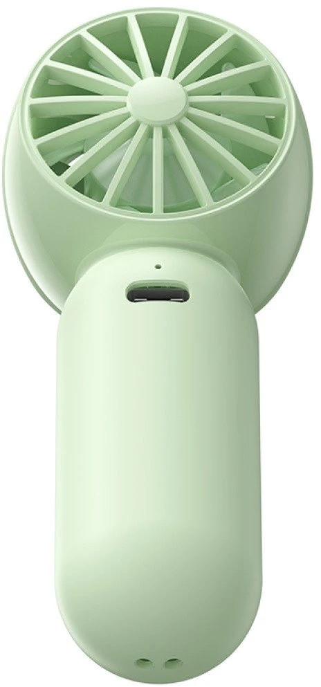 Rankinis ventiliatorius USAMS Mini Pocket ZB354 žalios spalvos