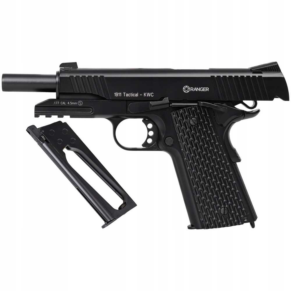 Pneumatinis šautuvas Pneumatinis šautuvas Ranger 1911 BB KWC Kal. 4,5 BBS Blow Back 17 Strz. Visas metalas Co2