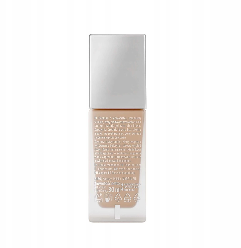 Wibo Skin Filter skaistinamasis veido makiažo pagrindas 4 30ml