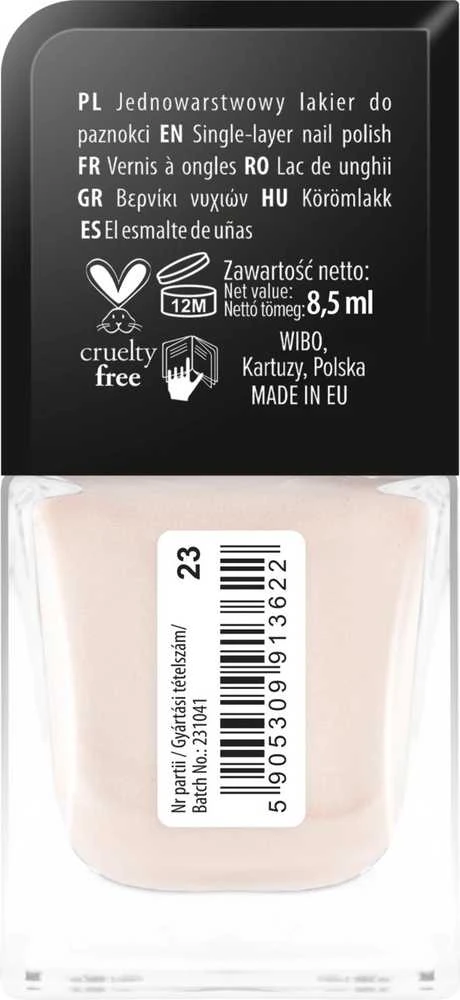 Wibo 1 Coat Manicure 23, 8.5 ml