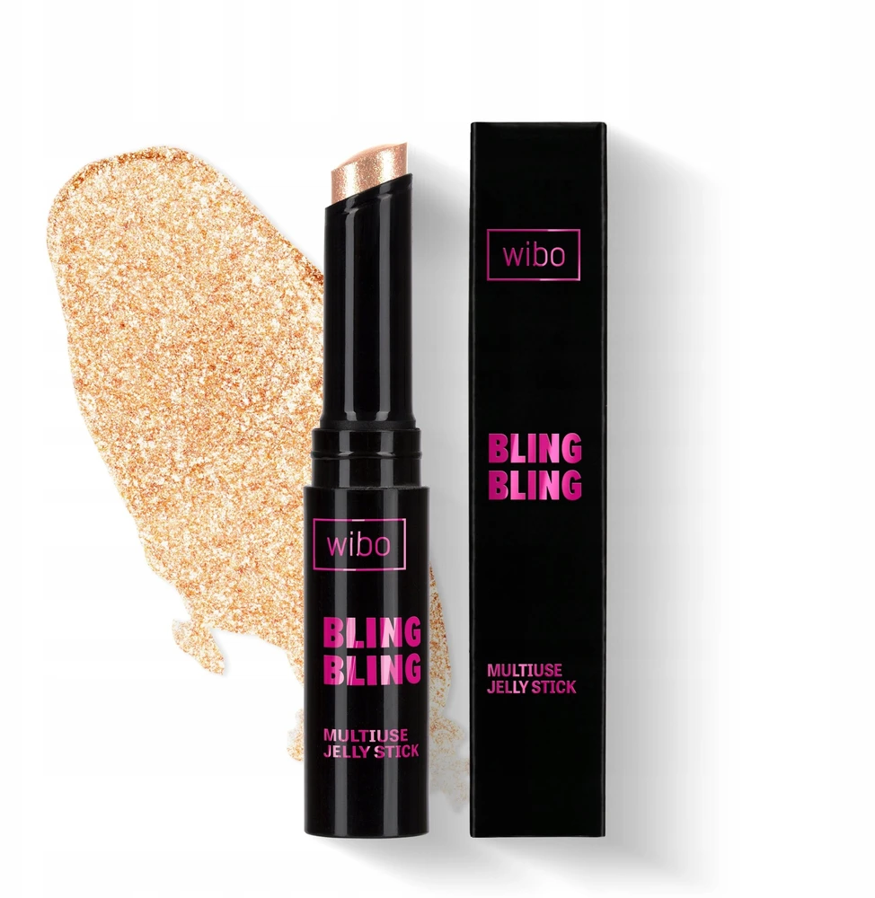 WIBO_Bling Bling veido švytėjimo suteikiantis pieštukas 2 šampano skonio dietai