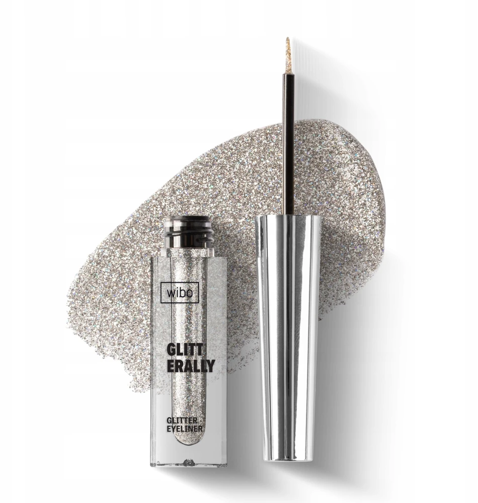 Wibo WIBO_Glitterally Glitter Akių apvadas eyeliner w płynie 1 3g