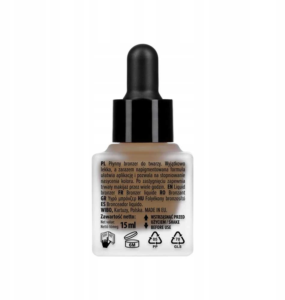 Wibo Hot Drops skystas bronzantas 2, 15 ml