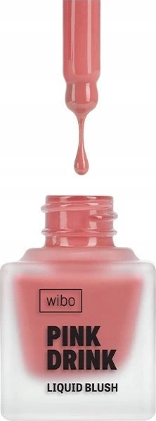 Wibo Rožinė Drink Liquid Blush 1, 15 ml