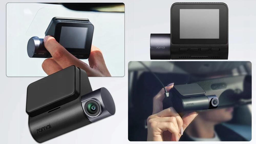 70Mai Dash Cam A410 + kamera tylna RC21
