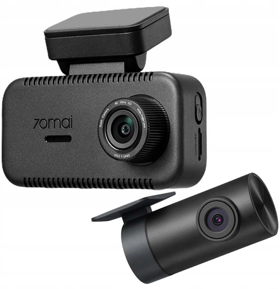 Wideorejestrator 70mai Dash Cam 4K A810 Lite juoda - Wideorejestrator (A810LITE)