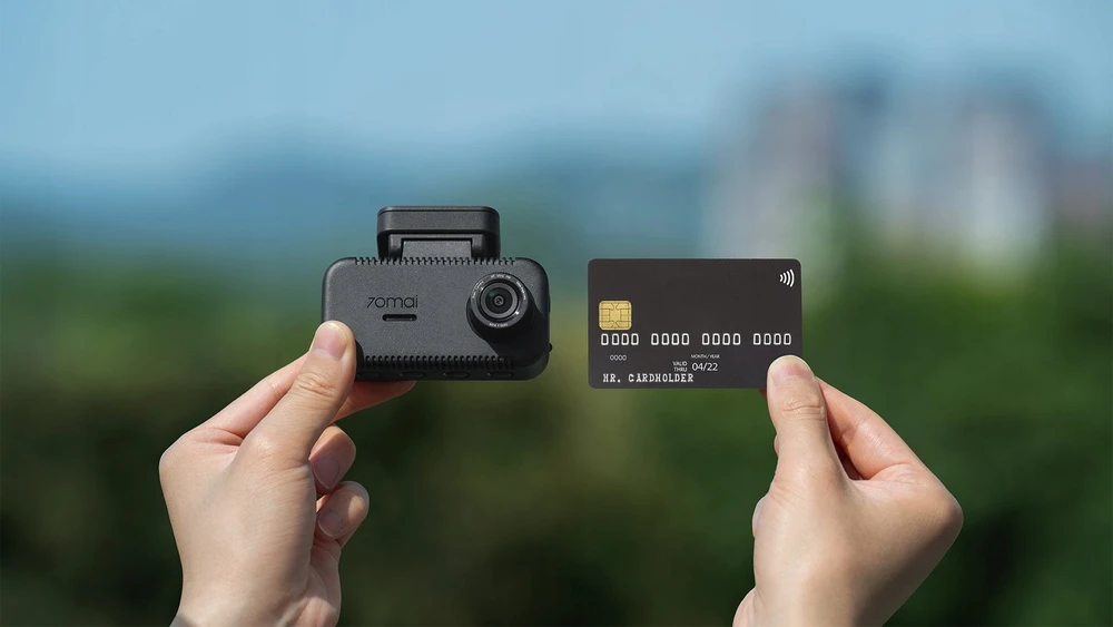 Wideorejestrator 70mai Dash Cam 4K A810 Lite + RearCam juoda - Wideorejestratory (A810LITE-2)