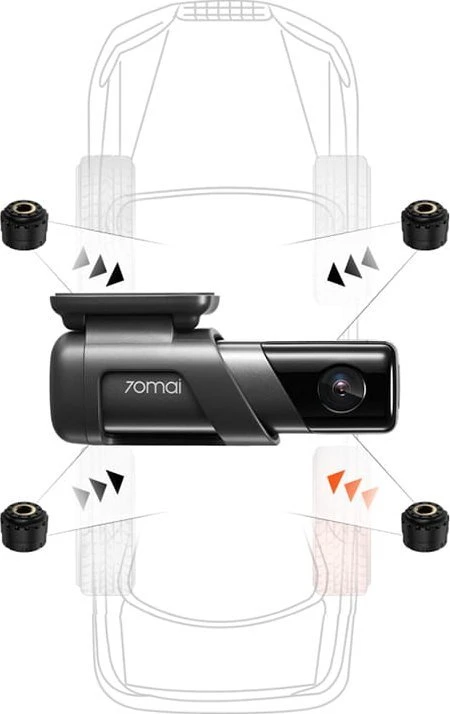 Vaizdo registratorius 70mai Dash Cam M500 128GB (M500128G)