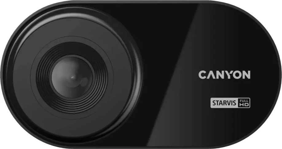 CANYON automobilinis įrašymo įrenginys DVR10 FullHD 1080p Wi-Fi Juodas