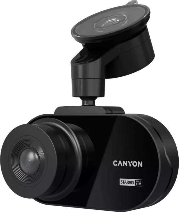 CANYON automobilinis įrašymo įrenginys DVR10 FullHD 1080p Wi-Fi Juodas