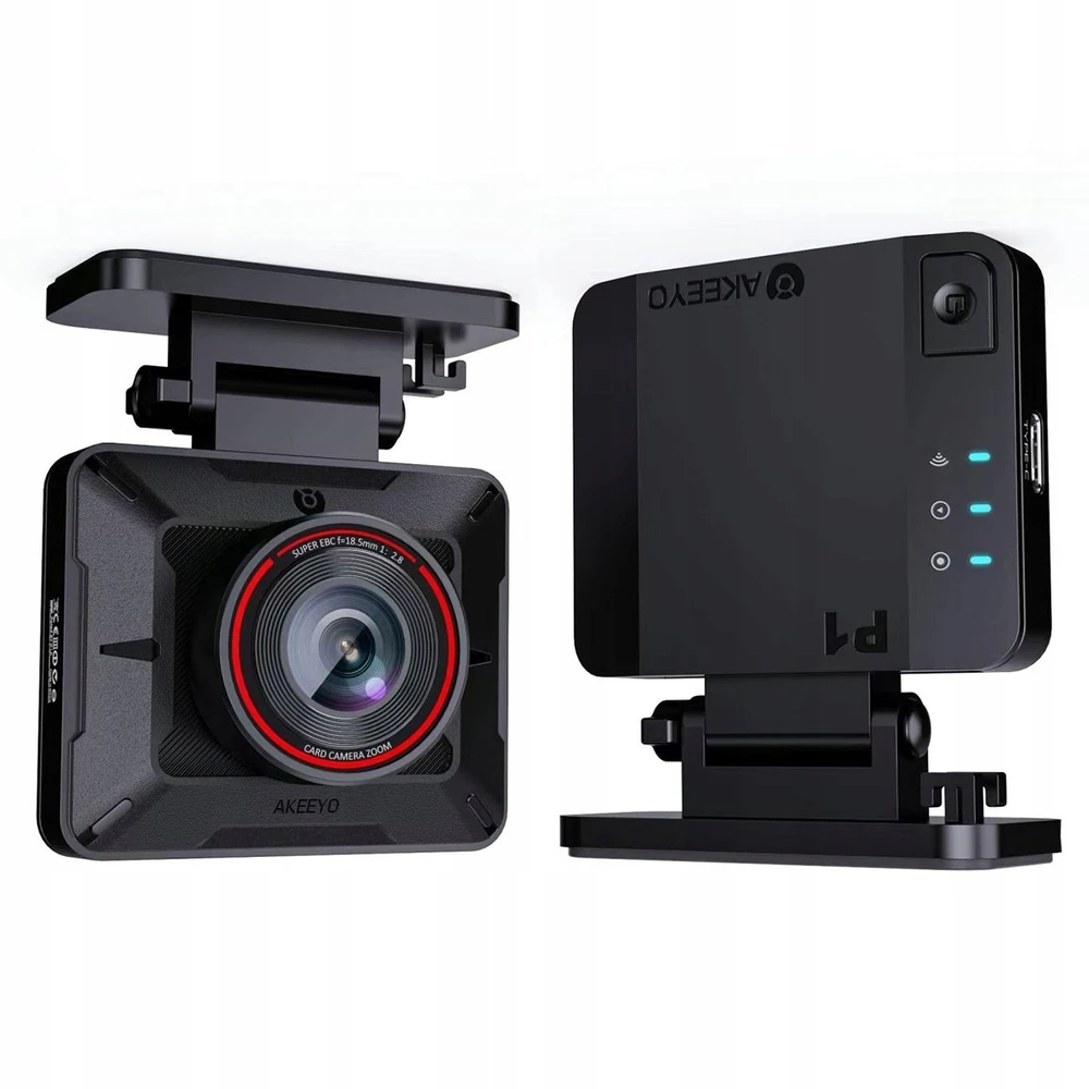 AKEEYO P1 car camera video recorder FullHD 30fps - juodas