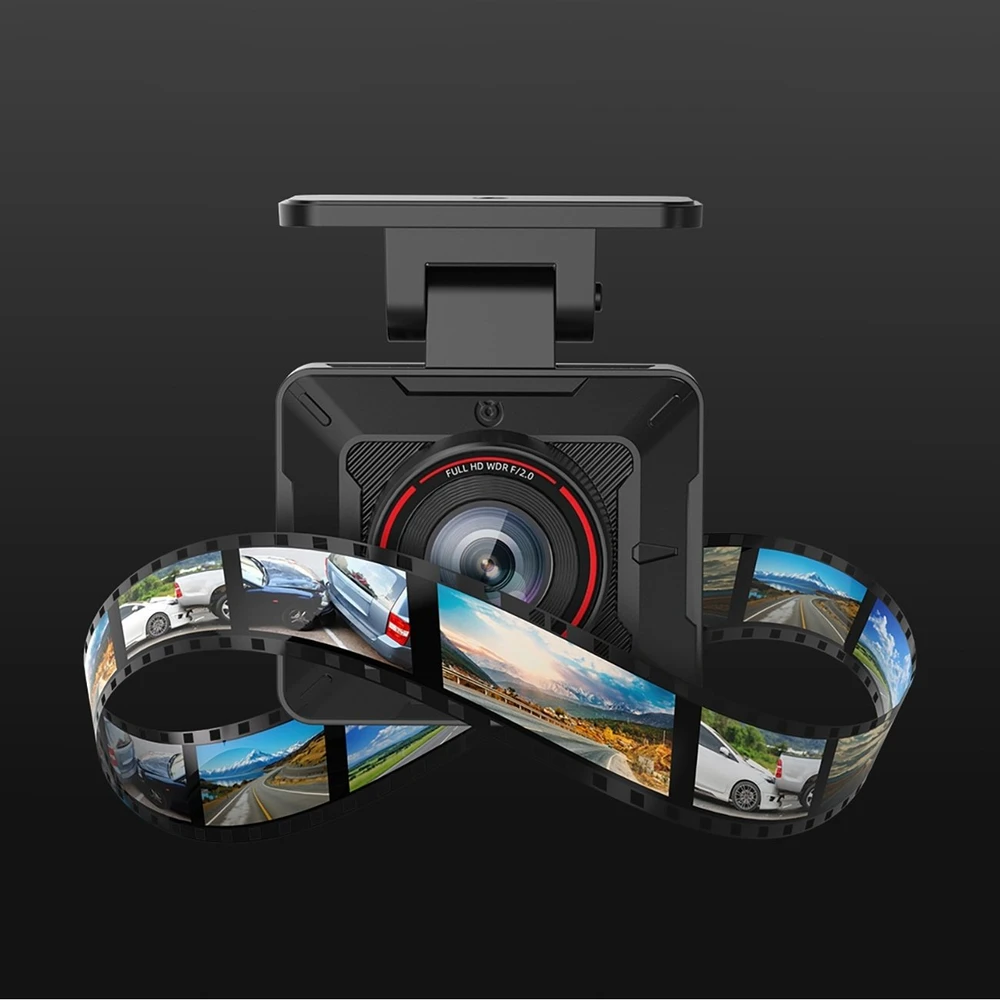 AKEEYO P1 car camera video recorder FullHD 30fps - juodas