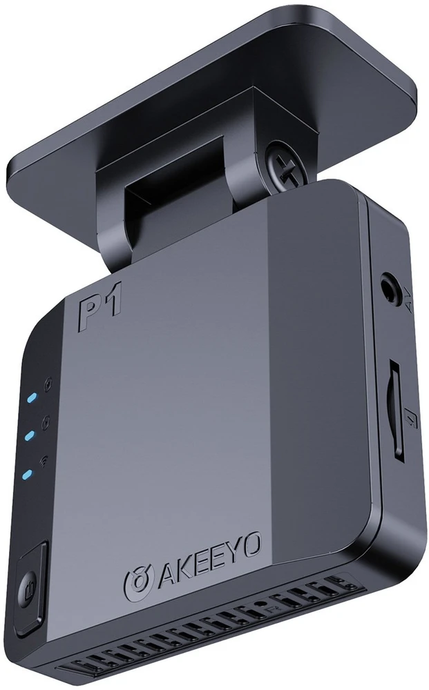 AKEEYO P1 car camera video recorder FullHD 30fps - juodas