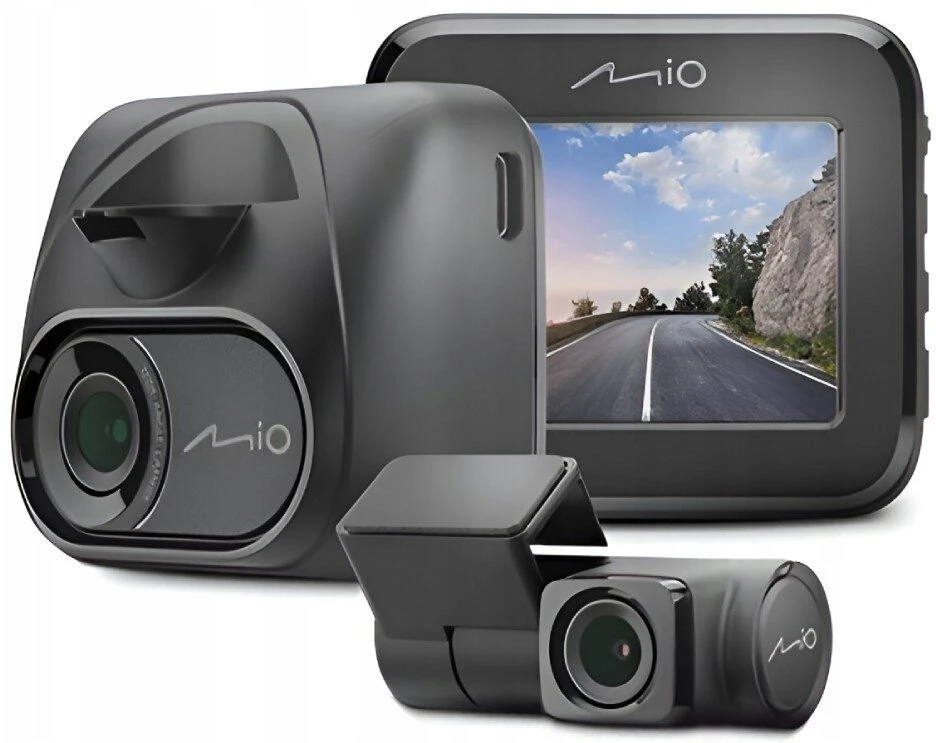 „Mio MiVue C595WD“ (T30 galinio vaizdo kamera), „Full HD“, „STARVIS“, greičio matavimo kamera | GPS | „Wi-Fi“