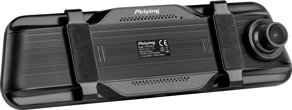 Peiying Basic automobilio veidrodėlis su video registratoriumi ir atbulinės eigos kamera L200 4K