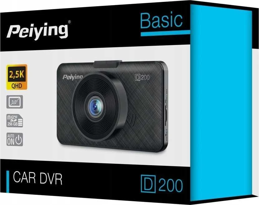 Peiying Basic D200 2.5K vaizdo registratorius