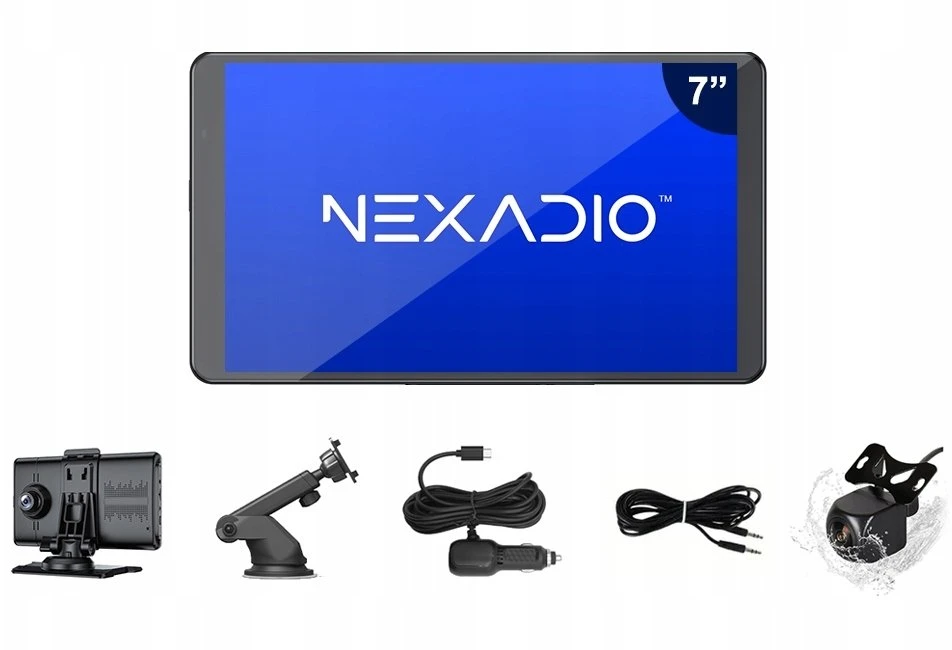 Automagnetola Automobilinis grotuvas „Nexadio CC100“ su registratoriumi