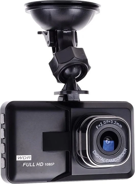 RoGer DVR2 automobilinis vaizdo įrašymo įrenginys / Full HD / 170' / G-sensorius / LCD 3''
