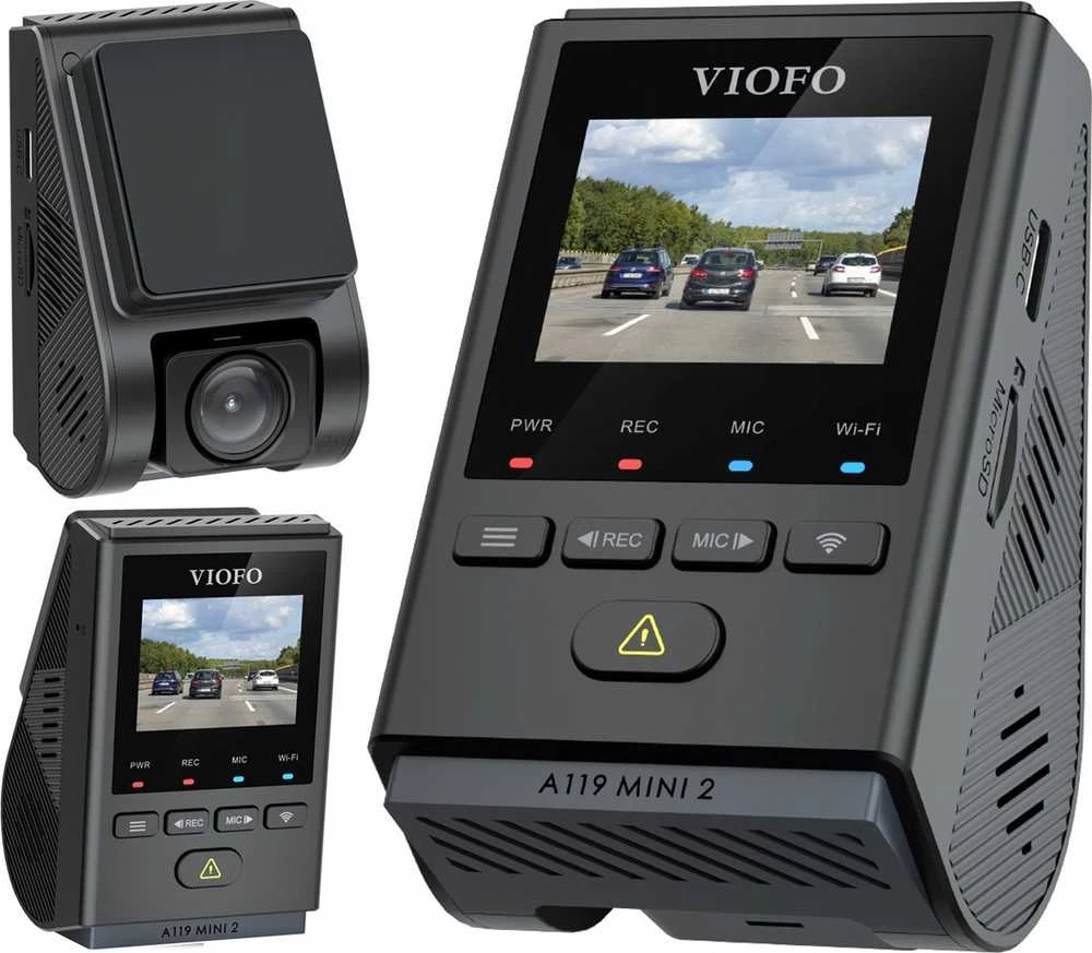 VIOFO A119 MINI 2-G GPS maršruto registratorius