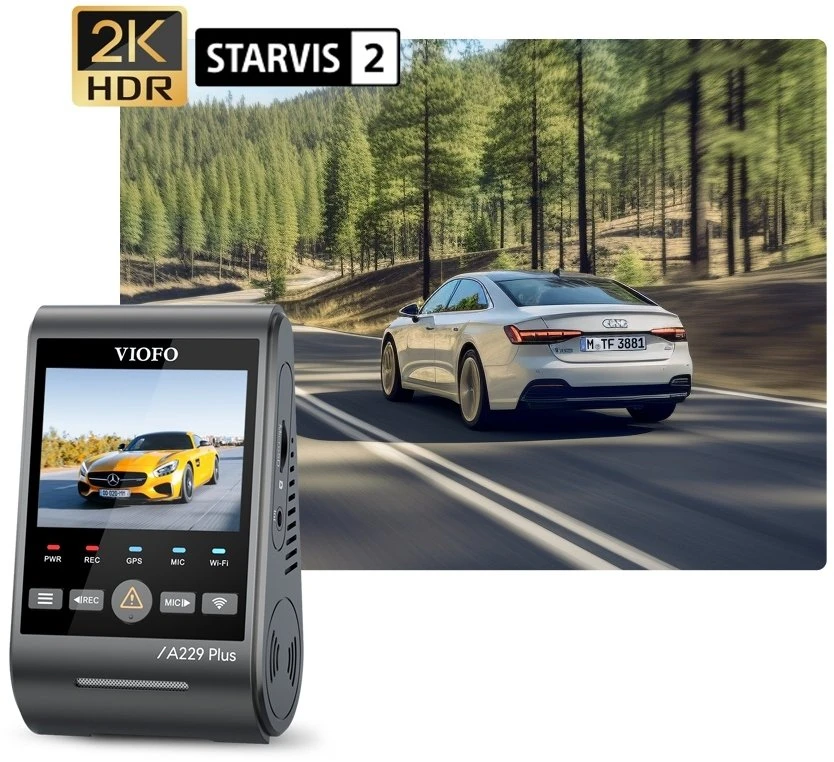 VIOFO A229 PLUS 1CH-G GPS video recorder