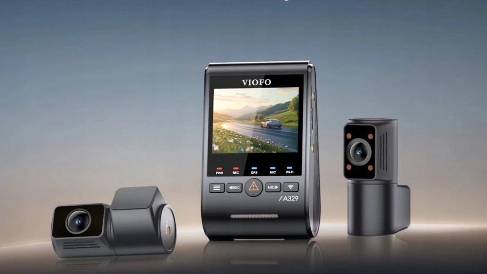 VIOFO A329S 3CH GPS video recorder