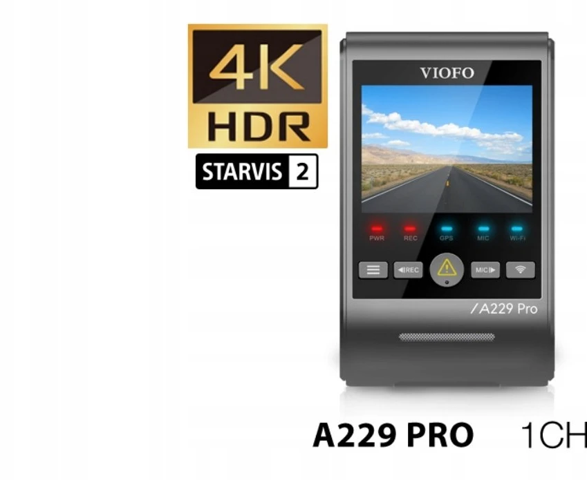 VIOFO A229 PRO 1CH-G GPS video recorder