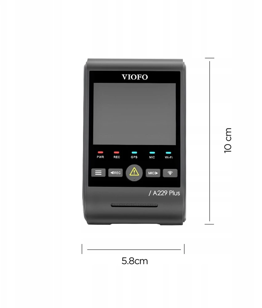 VIOFO A229 PLUS 1CH-G GPS video recorder