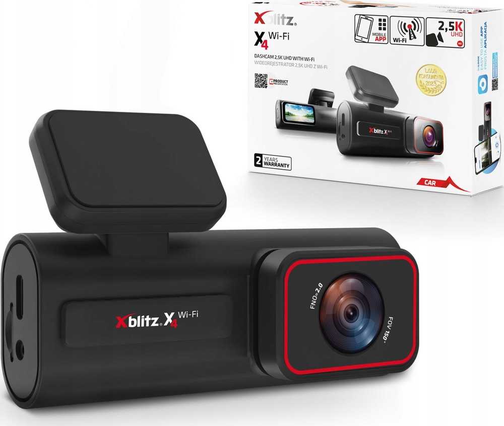 XBLITZ CAR CAMERA X4 WI-FI
