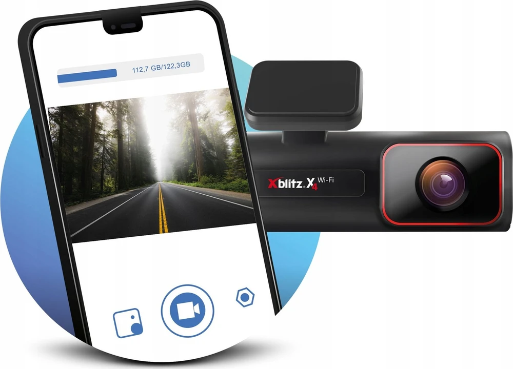 XBLITZ CAR CAMERA X4 WI-FI