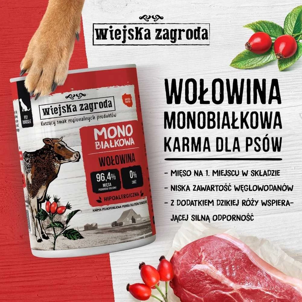 Wiejska Zagroda kalakutiena su ėriena 800g