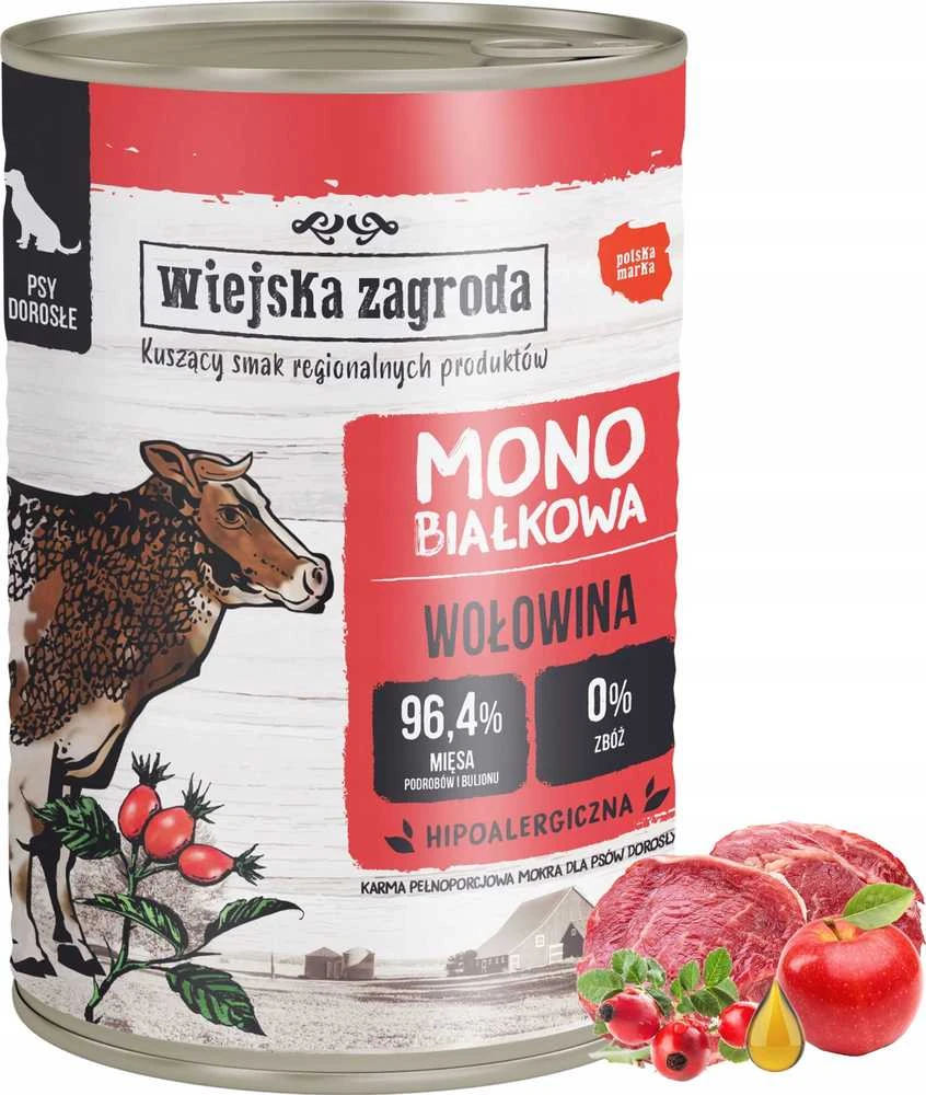 Wiejska Zagroda kalakutiena su ėriena 800g