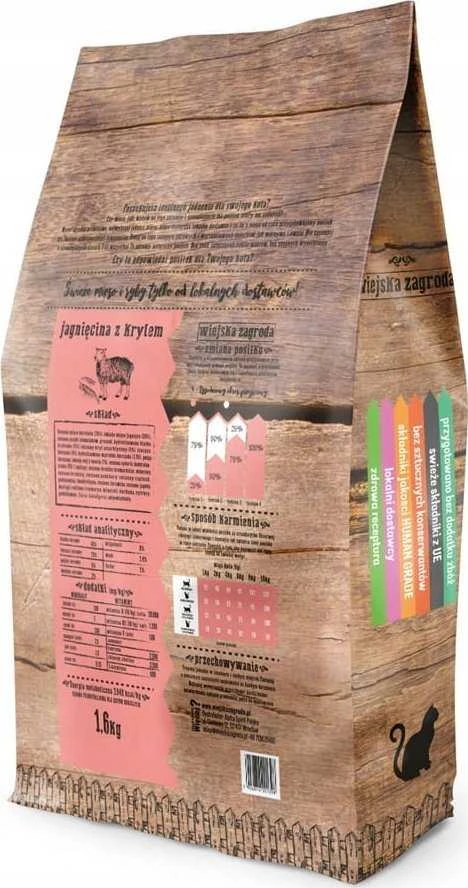 Wiejska Zagroda Village Farm ėriena su kriliu 1,6kg