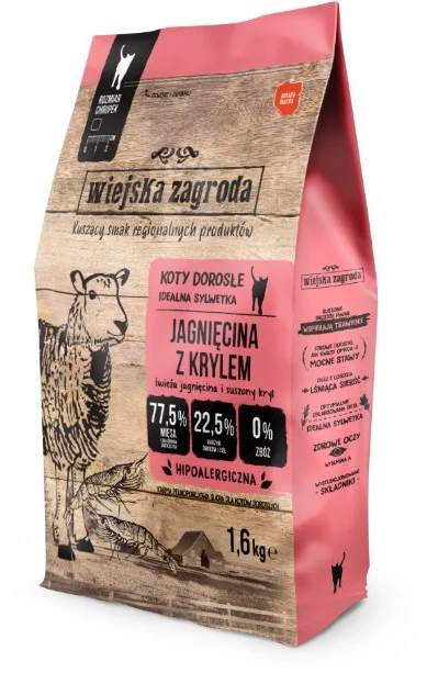 Wiejska Zagroda Village Farm ėriena su kriliu 1,6kg
