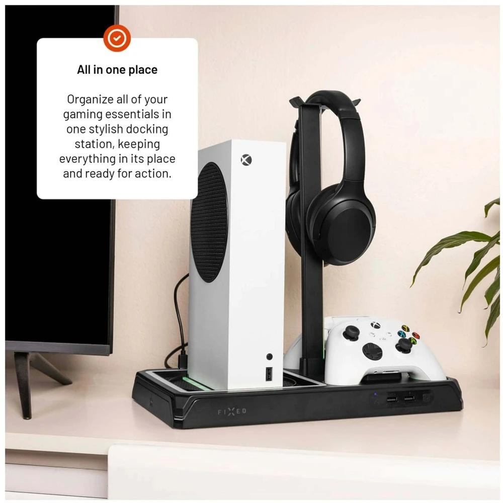Fixed Stacja wielofunkcyjna do XBOX Series X/S juoda (FIXXB-MCS-BK)