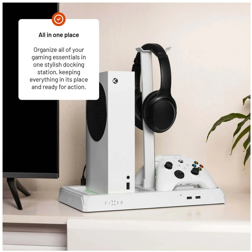 Fixed Stacja wielofunkcyjna do XBOX Series X/S balta (FIXXB-MCS-WH)
